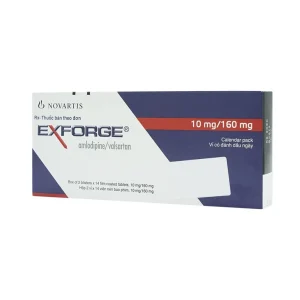 Thuốc Exforge 10mg/160mg Novartis điều trị tăng huyết áp vô căn (2 vỉ x 14 viên)