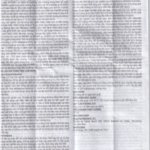 Thuốc Exforge 5mg/80mg Novartis điều trị tăng huyết áp vô căn (2 vỉ x 14 viên)