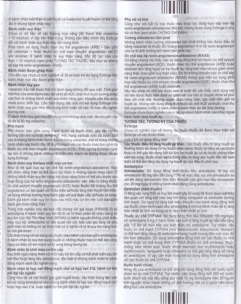 Thuốc Exforge 5mg/80mg Novartis điều trị tăng huyết áp vô căn (2 vỉ x 14 viên)