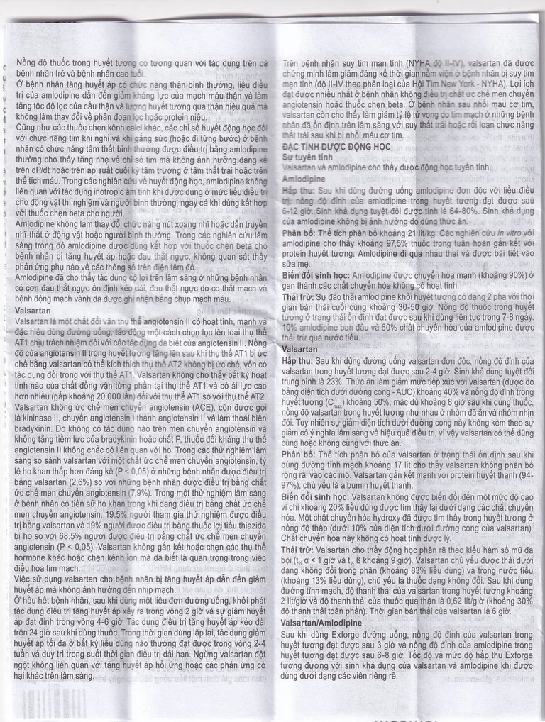 Thuốc Exforge 5mg/80mg Novartis điều trị tăng huyết áp vô căn (2 vỉ x 14 viên)