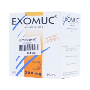 Cốm Exomuc Bouchara điều trị rối loạn chất tiết phế quản (30 gói)