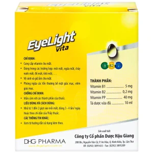 Thuốc nhỏ mắt Eyelight Vita DHG cung cấp Vitamin cho mắt (10ml)
