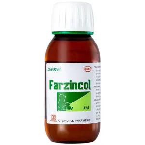 Siro Farzincol Pharmedic điều trị thiếu kẽm (90ml)