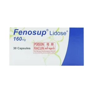 Thuốc Fenosup Hyphens điều trị cholesterol máu và triglycerid máu cao (3 vỉ x 10 viên)