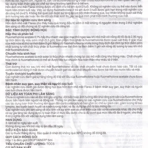 Thuốc nhỏ mắt Flarex Alcon điều trị viêm không nhiễm khuẩn (5ml)