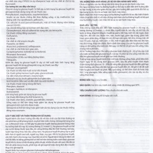 Thuốc Flodilan Davipharm điều trị đái tháo đường tuýp 2 (2 vỉ x 14 viên)
