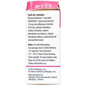 Thuốc nhỏ mắt FML Allergan điều trị viêm mí mắt, kết mạc nhãn cầu (5ml)