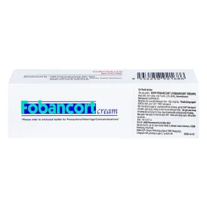 Kem Fobancort Cream điều trị vảy nến, viêm da do nhiễm khuẩn (5g)