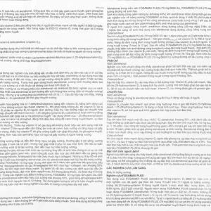 Thuốc Fosamax Plus 70mg/2800IU MSD điều trị loãng xương (1 vỉ x 4 viên)