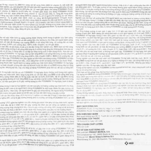 Thuốc Fosamax Plus 70mg/5600IU MSD điều trị loãng xương (1 vỉ x 4 viên)