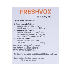 Thuốc Freshvox ACME điều trị viêm dạ dày cấp và mạn tính (7 vỉ x 6 viên)