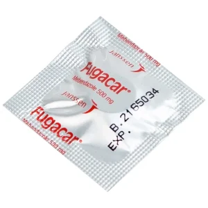 Thuốc Fugacar Janssen hương trái cây điều trị nhiễm một hay nhiều loại giun đường ruột (1 viên)