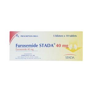 Thuốc Furosemide Stada 40mg điều trị phù, tăng huyết áp (5 vỉ x 10 viên)