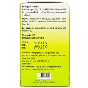 Viên uống Gai Xương Kingphar hoạt huyết, tăng cường lưu thông khí huyết (40 viên)