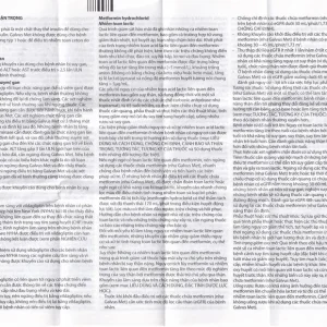 Thuốc Galvus Met 50mg/1000mg Novartis hỗ trợ điều trị đái tháo đường típ 2 (6 vỉ x 10 viên)