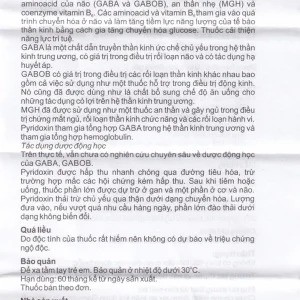 Dung dịch Gamalate B6 điều trị suy nhược thần kinh (80ml)