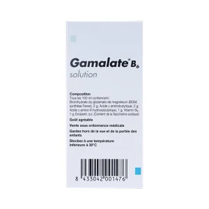 Dung dịch Gamalate B6 điều trị suy nhược thần kinh (80ml)
