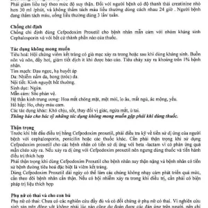 Thuốc Gamincef 200 Maxim điều trị viêm phổi, viêm phế quản, viêm họng (2 vỉ x 10 viên)