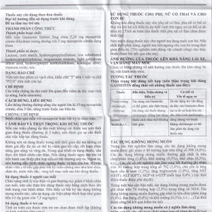 Thuốc Gasmotin 5mg Eisai điều trị viêm dạ dày mạn tính (3 vỉ x 10 viên)