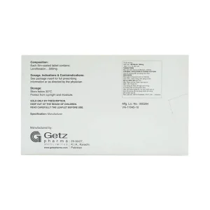 Thuốc Getzlox 500mg Getz điều trị nhiễm khuẩn (1 vỉ x 10 viên)