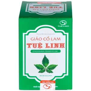 Viên uống Giảo Cổ Lam Tuệ Linh hỗ trợ chuyển hóa đường, giảm nguy cơ đường huyết cao (100 viên)