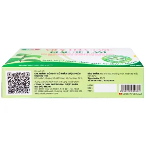 Viên thìa canh Giảo Cổ Lam giúp hạ đường huyết, giảm cholesterol và lipid trong máu cao (3 vỉ x 10 viên)