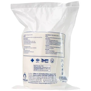 Bông y tế thấm nước Bạch Tuyết 500g dùng trong chăm sóc cá nhân và y tế (24 gói)