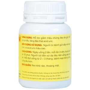 Viên Gout Tâm Bình hỗ trợ giảm triệu chứng đau do gút (60 viên)