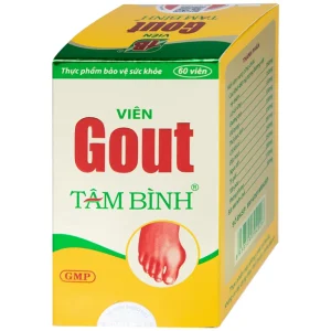 Viên Gout Tâm Bình hỗ trợ giảm triệu chứng đau do gút (60 viên)