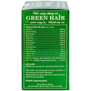 Viên uống Green Hair Hoa Sen bổ huyết, bổ sung dưỡng chất nuôi dưỡng tóc (60 viên)