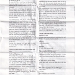 Viên đặt âm đạo Gynoflor Medinova điều trị nhiễm khuẩn âm đạo (1 vỉ x 6 viên)