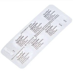 Viên đặt âm đạo Gynoflor Medinova điều trị nhiễm khuẩn âm đạo (1 vỉ x 6 viên)