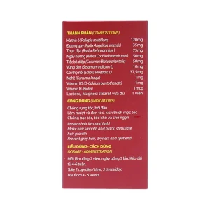 Viên uống Hair Tonic Rosabela chống rụng tóc, hói đầu (100 viên)