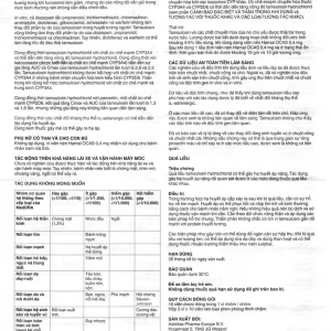 Thuốc Harnal Ocas 0.4mg Astellas hỗ trợ điều trị tăng sản tuyến tiền liệt lành tính (3 vỉ x 10 viên)