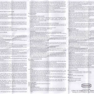 Thuốc Hasanbest 500/2,5 Hasan điều trị đái tháo đường típ 2 (2 vỉ x 15 viên)