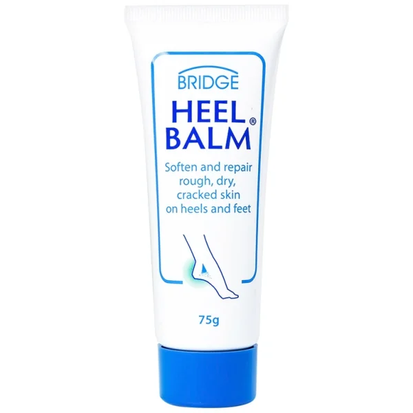 Kem Heel Balm Bridge Healthcare làm mềm, phục hồi da thô ráp, khô, nứt nẻ ở gót chân và bàn chân (75g)
