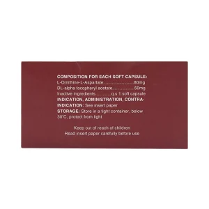 Thuốc Hepalkey Phil dùng trong trường hợp tăng amoniac do viêm gan cấp và mãn tính (12 vỉ x 10 viên)