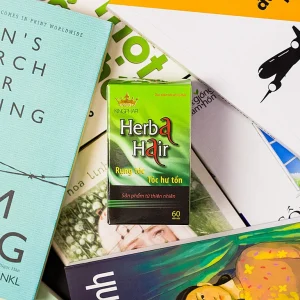 Viên uống Herba Hair Kingphar hỗ trợ bồi bổ khí huyết, làm đen râu tóc (60 viên)