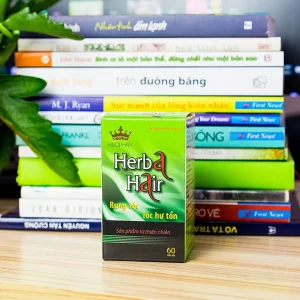 Viên uống Herba Hair Kingphar hỗ trợ bồi bổ khí huyết, làm đen râu tóc (60 viên)