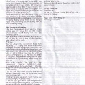 Thuốc bột Hidrasec 10mg điều trị tiêu chảy cấp ở trẻ (16 gói)