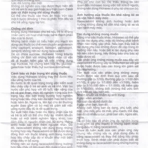 Thuốc bột Hidrasec 10mg điều trị tiêu chảy cấp ở trẻ (16 gói)