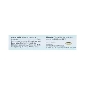 Gel bôi da Hiteen Phil điều trị mụn trứng cá dạng vi u nang hoặc kèm viêm, mụn trứng cá mủ sần (20g)