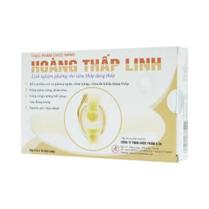 Viên uống Hoàng Thấp Linh hỗ trợ điều trị và phòng ngừa viêm khớp, viêm đa khớp dạng thấp (3 vỉ x 10 viên)