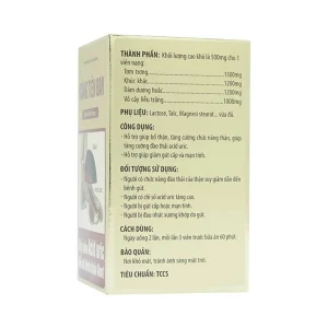 Viên uống Hoàng Tiên Đan hỗ trợ giảm acid uric đối với bệnh nhân gout (60 viên)