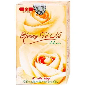 Viên uống Hoàng Tố Nữ Hose Hoa Sen bổ trung ích khí, sinh tân, chỉ khát (60 viên)