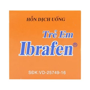 Hỗn dịch uống Children's Ibrafen OPV điều trị đau từ nhẹ đến vừa, sốt sau tiêm chủng (30ml)