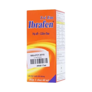 Thuốc Ibrafen OPV điều trị đau đầu, giảm sốt cho trẻ (60ml)