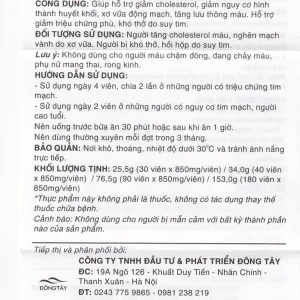 Viên uống Ích Tâm Khang Hồng Bàng hỗ trợ giảm triệu chứng khó thở, phù do suy tim (3 vỉ x 10 viên)