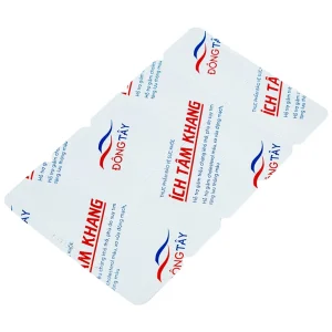 Viên uống Ích Tâm Khang Hồng Bàng hỗ trợ giảm triệu chứng khó thở, phù do suy tim (3 vỉ x 10 viên)