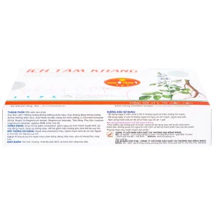 Viên uống Ích Tâm Khang Hồng Bàng hỗ trợ giảm triệu chứng khó thở, phù do suy tim (3 vỉ x 10 viên)